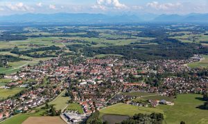 Luftaufnahme Grafing von Norden